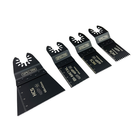 Spectre 4pc Multitool Blade Kit Main Image