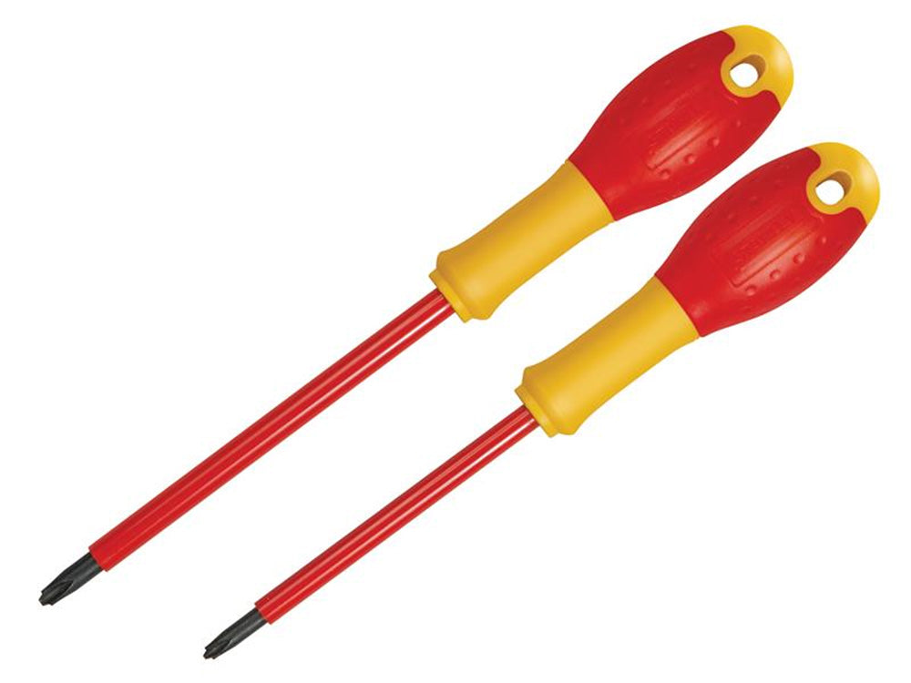 STANLEY FatMax VDE Insulated Borneo PH Screwdriver Set, 2 Piece-FMHT0-62648 Main Image