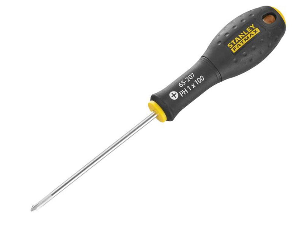 STANLEY FatMax Screwdriver Phillips Tip PH1 x 100mm-0-65-207 Main Image