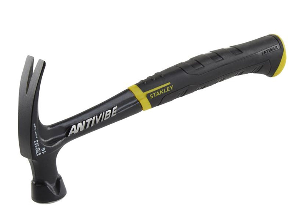 STANLEY FatMax AntiVibe All Steel Rip Claw Hammer 450g (16oz)-FMHT1-51276 Main Image