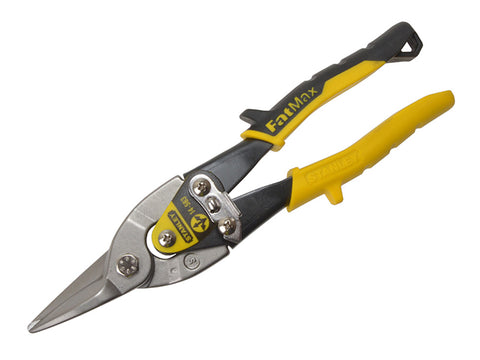 STANLEY Yellow Aviation Snips Straight Cut 250mm (10in)-2-14-563 Main Image