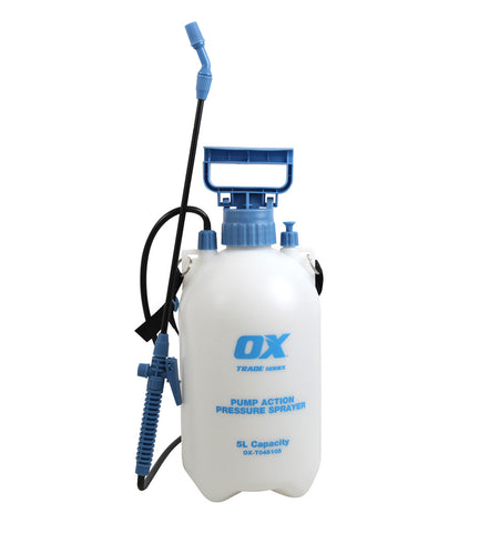 OX Trade Pump Action Pressure Sprayer - 5 Litre - OX-T045105 Main Image