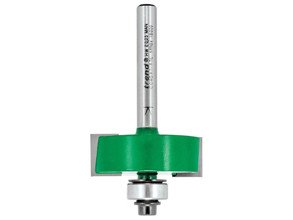 Trend C040 x 1/4 TCT Bearing Guided Rebater 35.0mm-C040X1/4TC Main Image