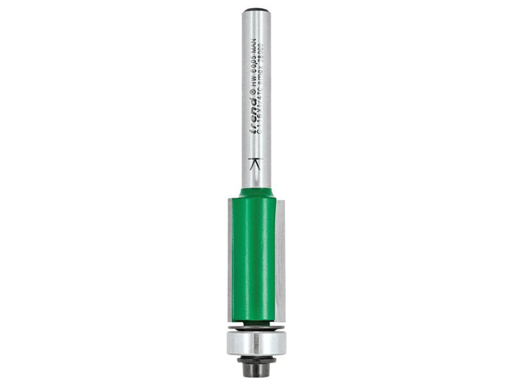 Trend C116 x 1/4 TCT 90Ã§ Bearing Guided Trimmer Cutter 12.7 x 25.4mm-C116X1/4TC Main Image