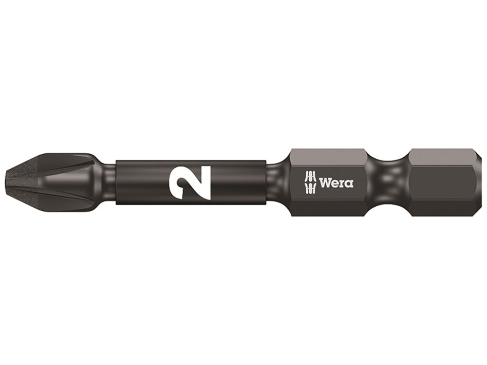 Wera 855/4 Impaktor Insert Bits Pozi PZ2 x 50mm (Box 5) 05057661001 Main Image