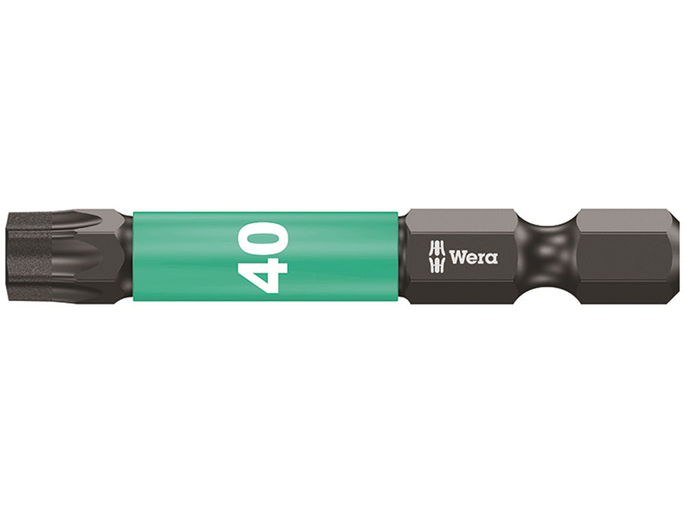 Wera 867/4 Impaktor Insert Bits TORX TX40 x 50mm (Box 5) 05057667001 Main Image