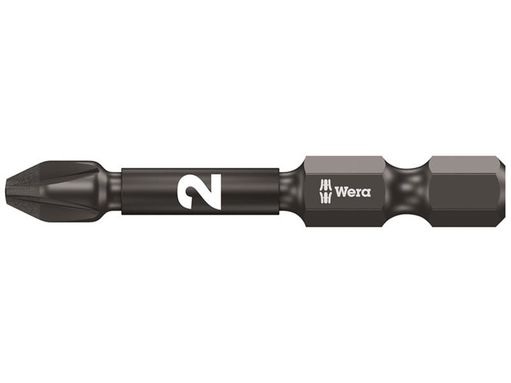 Wera 855/4 Impaktor Insert Bit Pozi PZ2 x 50mm Carded 05073961001 Main Image