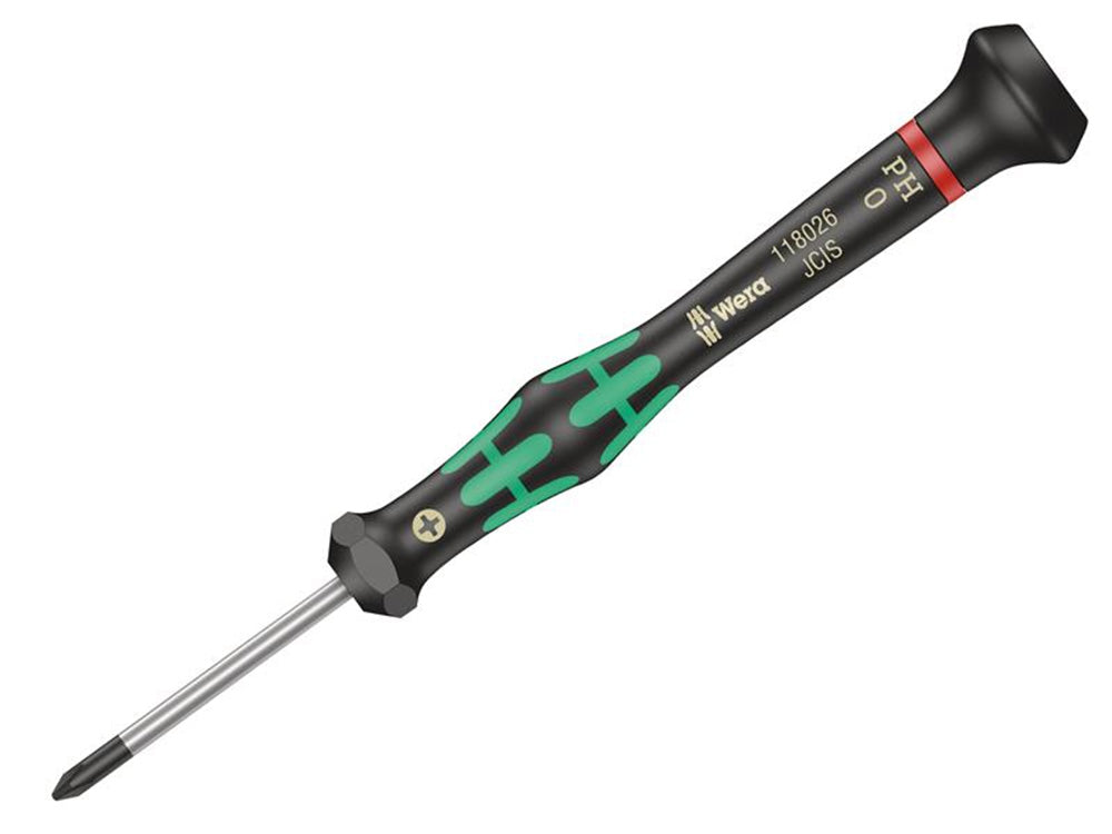 Wera Kraftform 2050 Micro Screwdriver Phillips Tip PH00 x 60mm 05118020001 Main Image