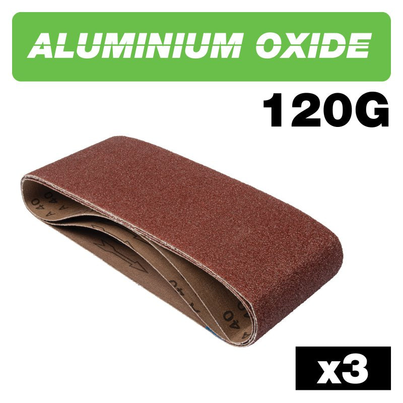 TREND AB/B100/120A SANDING BELT 100 X 610MM 3 PACK Main Image