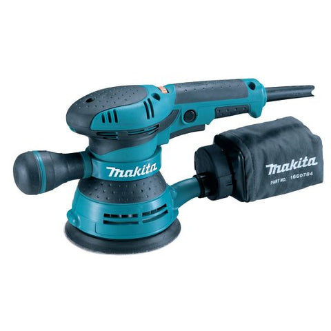 Makita BO5041 125mm Random Orbit Sander with Esc & Front Grip Main Image