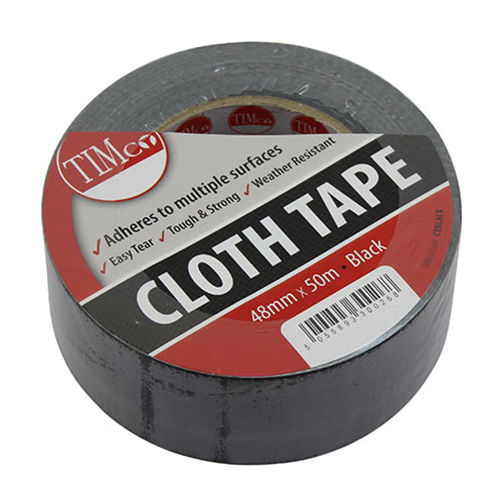 Cloth Tape - Black Main Image