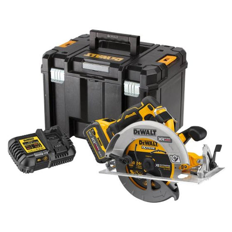 DeWalt DCS573T1 18v XR FLEXVOLT ADVANTAGE Circular Saw Inc 1x DCB546 Battery Main Image