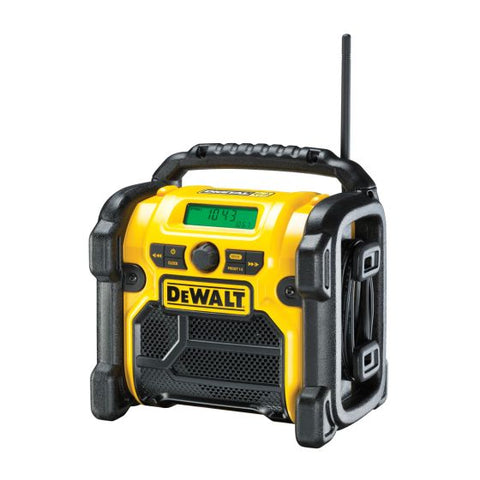 DeWalt DCR020 10.8 / 14.4 / 18v XR Li-Ion DAB+ Compact Radio Main Image
