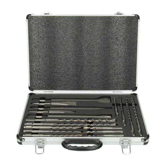 HiKOKI (Hitachi) HiKOKI 402555 SDS-Plus Drill Bit and Chisel Set x17 Pcs Main Image