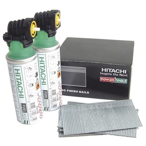 50mm HiKOKI (Hitachi) Second Fix Straight Brad Nails Galvanized 705584 Main Image