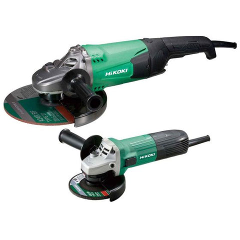 HiKOKI (Hitachi) HiKOKI G23ST/G12STX 230mm / 115mm Angle Grinder Twin Pack Main Image