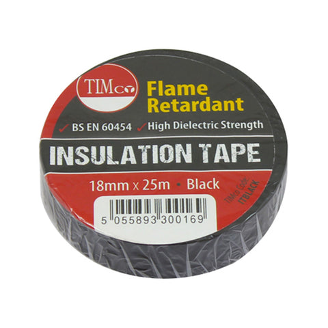 PVC Insulation Tape Black 5056110871066 Main Image