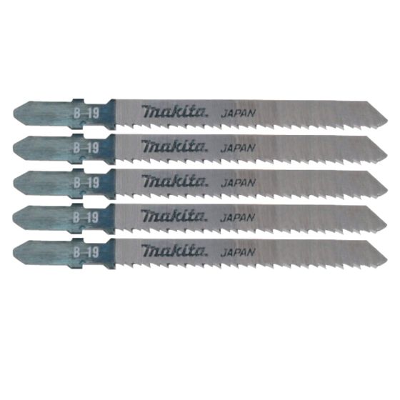 Makita A-85715 B-19 Clean Cut Wood Jigsaw Blade Pack 65mm x5 Pcs Main Image