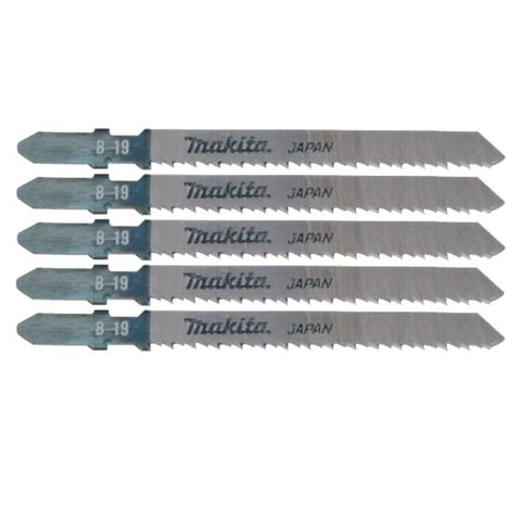 Makita A-85715 B-19 Clean Cut Wood Jigsaw Blade Pack 65mm x5 Pcs Main Image