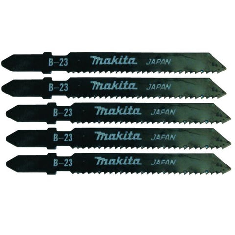 Makita A-85743 B-23 Basic Cut Metal Jigsaw Blade Pack 50mm x5 Pcs Main Image