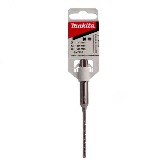 Makita B-47232 Performance SDS+ Plus Drill Bit 4mm x 110mm Main Image