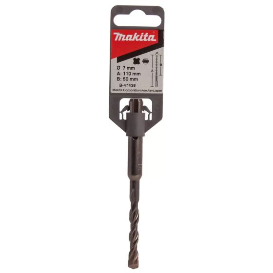 Makita B-47438 Performance SDS+ Plus Drill Bit 7mm x 110mm Main Image