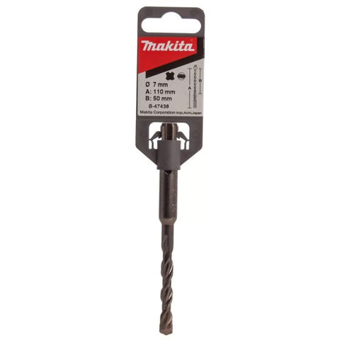 Makita B-47438 Performance SDS+ Plus Drill Bit 7mm x 110mm Main Image