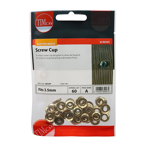 Screw Cup - Electro Brass Main Image